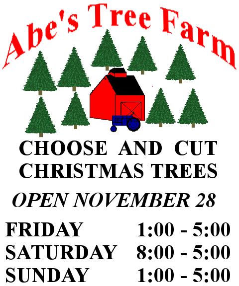 Abe's Tree Farm - Call now: 7172907747 Mark Martin. 2305 Butter Road Lancaster 17601 PA